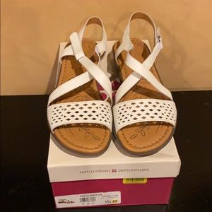 Naturalizer Janessa Sandals White